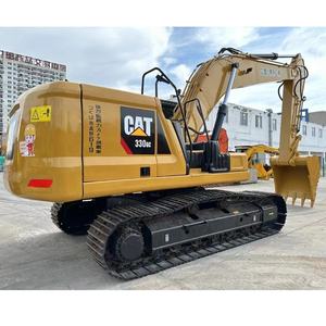 Excavatrice hydraulique sur chenilles utilisée par KOMATSU 33 tonnes Caterpillar 330GC mini machines de construction pour la boîte de vitesse de moteur bon - Product Image 1
