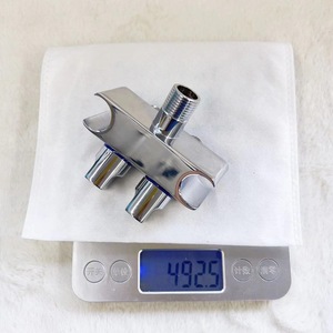 Válvula angular de cobre de 1/2 pulgada para agua, doble uso, para fregadero, accesorio de baño - Product Image 5