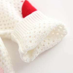 Cárdigan <span class=keywords><strong>de</strong></span> algodón puro con recorte para niña, suéter, abrigo fino para niñas, chal hueco <span class=keywords><strong>de</strong></span> amor, bolero - Product Image 4