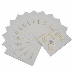 Nhà Hàng Món Tráng Miệng Bảng Khăn San Hô Vòng Miếng Đệm Thanh Lịch Bảng Khăn Ăn Cho Phụ Nữ In Mô Giấy Trinh Nữ Gỗ Bột Giấy 2 Lớp - Product Image 2