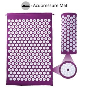 Logotipo personalizado Respetuoso con el medio ambiente Durable Salud en el hogar Spike Muscle Yoga Relajación Masaje Almohada Cojín Acupresión Mat - Product Image 3
