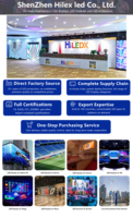 Pantalla LED Holográfica Transparente P3.91, Alta Transparencia 86%, Pantalla de Vidrio Transparente para Ventanas de Comercios, Visualización 3D
