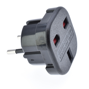 Adaptateur <span class=keywords><strong>de</strong></span> prise UK vers EU certificat CE adaptateur carré à 3 broches à rond prise d'insertion <span class=keywords><strong>de</strong></span> prise 2 broches, convertisseur <span class=keywords><strong>de</strong></span> puissance <span class=keywords><strong>de</strong></span> voyage royaume-uni à islande - Product Image 6