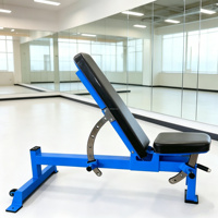 Banc de musculation réglable professionnel robuste, inclinable et déclinable, équipement de gym pour l'entraînement de force