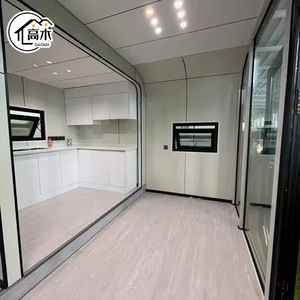 บ้านคอนเทนเนอร์แบบขยายได้ทรงสี่เหลี่ยมผืนผ้า บ้านคอนเทนเนอร์ที่ทันสมัย - Product Image 4