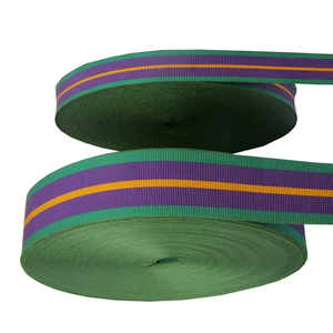 Rubans de médailles double face personnalisés à prix de gros, 100 % polyester, couleur et taille personnalisées, légers, lavables, pour uniformes - Product Image 4