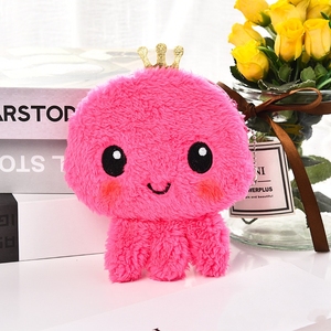 <span class=keywords><strong>Meilleure</strong></span> vente poulpe drôle doux en peluche porte-clés portefeuilles dessin animé poulpe porte-monnaie portefeuilles porte-clés jouets Couples pendentif - Product Image 3