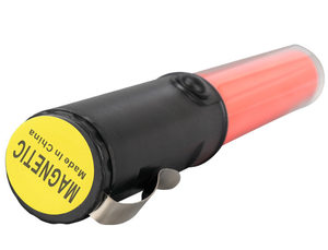 Bastón <span class=keywords><strong>de</strong></span> Señalización <span class=keywords><strong>de</strong></span> Tráfico LED Rojo, <span class=keywords><strong>Azul</strong></span> y Verde con Mango Magnético y Clips, Bastón <span class=keywords><strong>de</strong></span> Guía LED para Aeropuertos con Luz Intermitente - Product Image 2