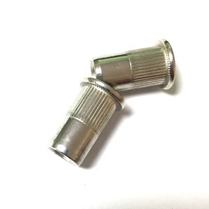 Hạt đinh tán bằng thép không gỉ với hạt đinh tán Đầu phẳng với cơ thể có khía M3 * 10 - Product Image 5