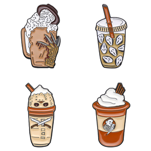 Fabrika toptan sevimli hayvan emaye pimleri özel karikatür kabak yaka rozetleri - Product Image 5