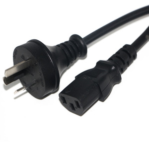 ऑस्ट्रलिया पावर कॉर्ड saaa 3prong प्लग ieck c13 बिजली आपूर्ति एसी एडाप्टर के लिए लीड केबल <span class=keywords><strong>4</strong></span> फीट - Product Image 2