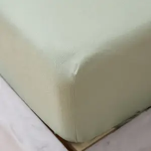 Wholesale Of Bed Linen Solid Color Infant Grade Silver Fiber Antistatic Bacteriostasis Anti-mite Fitted Sheet Mattress Cover