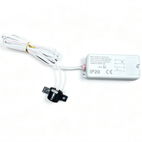 SanJin Detektor Inframerah Sakelar Sensor PIR AC110-240V Max800W Beban Tersembunyi Kontrol Gelombang Tangan Dalam Ruangan untuk Lampu LED Kabinet