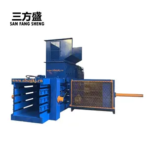 EPA-125 Horizontal Automatic Waste Paper Plastic Compress Baler Hydraulic Baling Press Machine