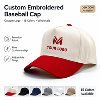 Topi Bisbol Bordir Logo Kustom Grosir Bahan Bernapas Topi Olahraga yang Dapat Disesuaikan untuk Promosi Merek Pesanan Massal