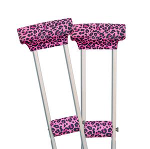 Almohadillas de látex para muletas, fundas cómodas de mezcla de algodón para soporte diario - Product Image 4