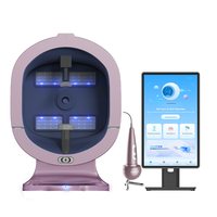 Machine d'analyseur de cuir chevelu de peau et de cheveux de balayage facial entier de technique d'AI avec la langue multi