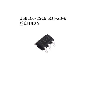 ตัวป้องกันไฟฟ้าสถิตย์ USBLC6-2SC6 แบบ SOT-23 ไดโอด TVS ความจุต่ำ 4 ช่องทาง แบบทิศทางเดียว สำหรับป้องกันไฟกระชากแบบสถิต - Product Image 3