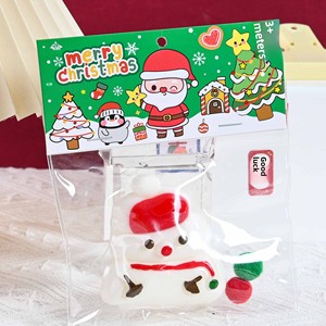 Meilleures ventes transfrontalières : Jouets en caoutchouc à presser de Noël – Père Noël, Bonhomme en pain d'épices, Bonhomme de neige – Cadeaux anti-stress pour les 3 ans et plus - Product Image 6