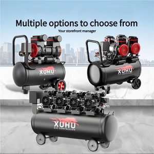 Nhà Máy Bán Buôn Giá 1680w-30L Im Lặng Dầu-Miễn Phí Nhỏ Piston Không Khí Máy Nén Thấp Tiếng Ồn Cao Áp Lực Di Động Máy Nén Khí - Product Image 4