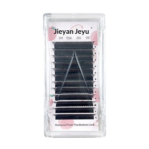 Pestañas de encaje tipo 0.07Y, curvatura BCD Baby, sin espalda visible, naturales, <span class=keywords><strong>para</strong></span> efecto de dibujos animados, curvatura Yy C/D/V - Product Image 5