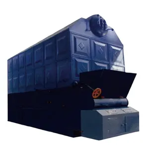 Industrial superheated steam boiler for wood pallet