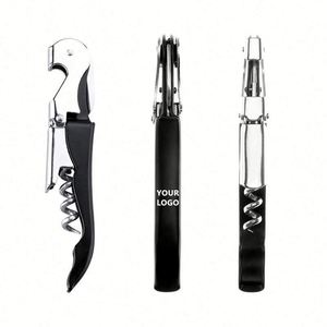 Tire-bouchon personnalisé avec coupe-capsule et ouvre-bouteille, 5 pouces de long, charnières en acier inoxydable, clé à vin pour serveurs - Product Image 4