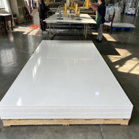 Plaque en plastique technique PP (polypropylène) personnalisée CNC, résistante aux acides et aux UV, de qualité alimentaire, pour découpe et stockage industriel