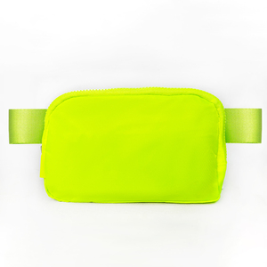 Sac banane de sport unisexe portable en nylon imperméable, personnalisable pour la vente en gros - Product Image 4