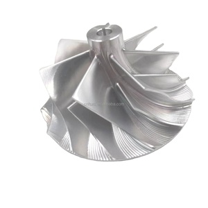 52,15/70,15mm 1270-123-2002 7 + 7 cuchillas fresado Turbo de alto rendimiento/aluminio 2618/rueda de compresor de palanquilla - Product Image 5