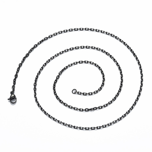 Bán Sỉ Dây Cáp Rolo Hình Bầu Dục Bằng Thép Không Gỉ 1.3Mm 1.6Mm 2Mm 2.5Mm 3Mm 4Mm Vòng Cổ Dây Chuyền Chữ Thập Để Làm Trang Sức - Product Image 6