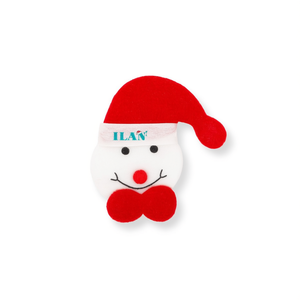 Ilan Snowman Christmas Ornament 8x10mm Red Hat <b>Decorative</b> Adornment - Product Image 1