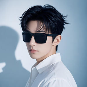 Gafas de sol polarizadas negras para hombre, montura de PC, protección UV400, tipo 3, para deportes, conducción, pesca, uso al aire libre - Product Image 4