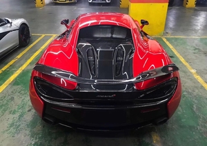 Spoiler Posteriore in Fibra di Carbonio Stile N per McLaren 540 570S, Finitura Nera Lucida, Adattabilità 100% Garantita - Product Image 3