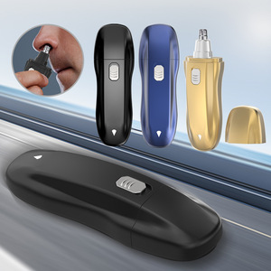 Portable nez oreille tondeuse à cheveux Machine rasoir Cutter outil de rasage pour hommes femmes à piles en plastique pour <span class=keywords><strong>voiture</strong></span> domestique - Product Image 5