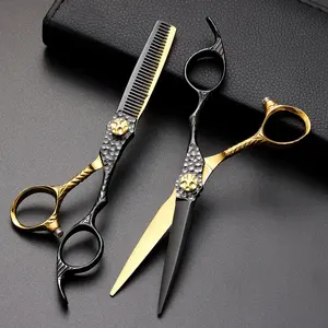 Professional Hair Cutting Sets Stainless Steel Barber Hairdressing Scissor Multifunctional Salon Thinning Straight Shears Tools