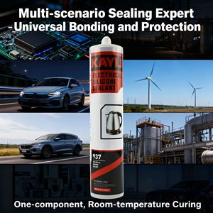 Sellador de Circuitos Impresos, Sellador de <span class=keywords><strong>Silicona</strong></span> Electrónico Impermeable, Aislante, Ignífugo y Termoconductor - Product Image 1