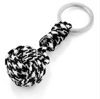 Vente flash Camouflage pour porte-clés en paracorde fait main pour le camping en plein air et la randonnée