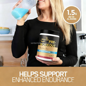 Suplemento de gimnasio OEM de etiqueta privada, polvo de pre-entrenamiento, potenciador de energía, nutrición deportiva, entrenamiento, Monohidrato de Creatina - Product Image 4