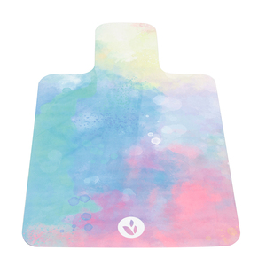 Custom High Quality Fashion Fitness Exercise Yoga Elastic Sweatproof Color Gradient Eco Foldable Pilates Mats - Product Image 2