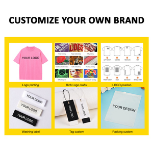 مخصص بالجملة تي شيرت رجالي فارغ جودة عالية طباعة شعار عادي مقاس كبير تيشيرتات للرجال - Product Image 5