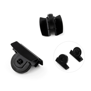 Hành lý làm bằng tay với hai chân Nắp đôi tác động móng tay may miễn phí khóa từ khóa nút mận nam châm mạnh - Product Image 3