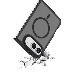Coque pour <span class=keywords><strong>iPhone</strong></span> 18 Fold, sensation de peau, charnière à aimant, coque de <span class=keywords><strong>téléphone</strong></span> transparente tout-en-un pour <span class=keywords><strong>iPhone</strong></span> 18 Fold, pliage gauche/droite - Product Image 4
