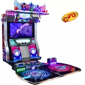 IFD nuovo arrivo Arcade Dance Machine 2 Player pompa interattiva It Up Music Rhythm Dance Revolution Arcade Machine in vendita