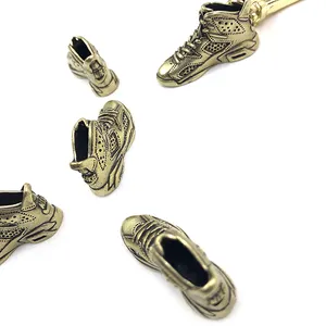 Fabriek Groothandel Hoge Kwaliteit Metalen Messing Aj6 Air Jordan Sneaker 3d Sleutelhangers