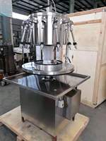 Remplisseur de siphon électrique rotatif semi-automatique pour sirop, thé, huile de cuisson, boissons gazeuses, eau purifiée (haute efficacité)