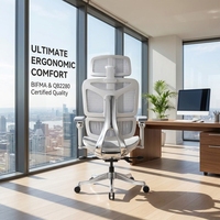 Chaise d'ordinateur AOR avec cadre en fibre de nylon, appui-tête 4D Xiaoyao, châssis multifonctionnel inclinable vers l'avant, vente en gros d'usine