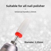 Haute qualité en céramique foret à ongles photothérapie colle polisseuse accessoires de remplacement ongles