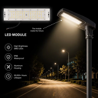 Module d'éclairage LED étanche 50-70W, 80 LED SMD 3030 pour éclairage de rue, de grande baie, de route, d'autoroute et de jardin
