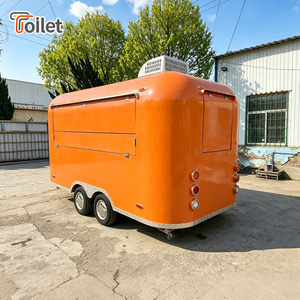 Camion de restauration entièrement équipé pour burgers, pizzas et autres plats, remorque de traiteur personnalisée avec cuisine complète - Product Image 1